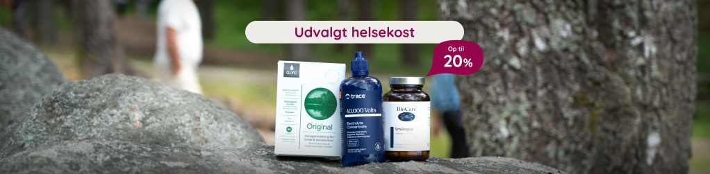 Kosttilskud - Op til 20 %